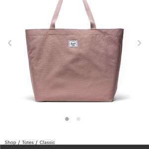 Herschel Supply Company Mauve Tote Bag